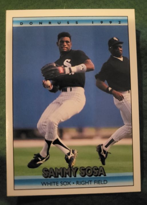 1992 Donruss #740 Sammy Sosa — front