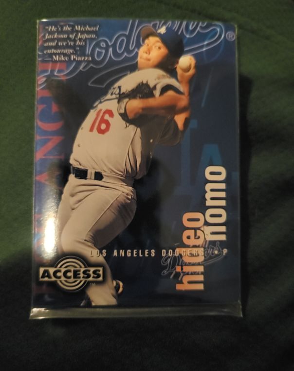 1996 Skybox Circa Access #20 Hideo Nomo — front