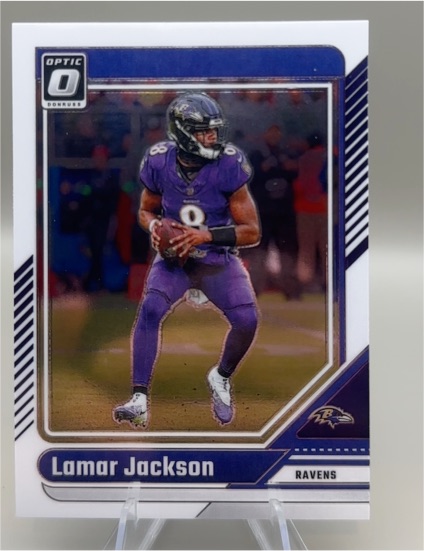 2024 Donruss Optic #13 Lamar Jackson — front