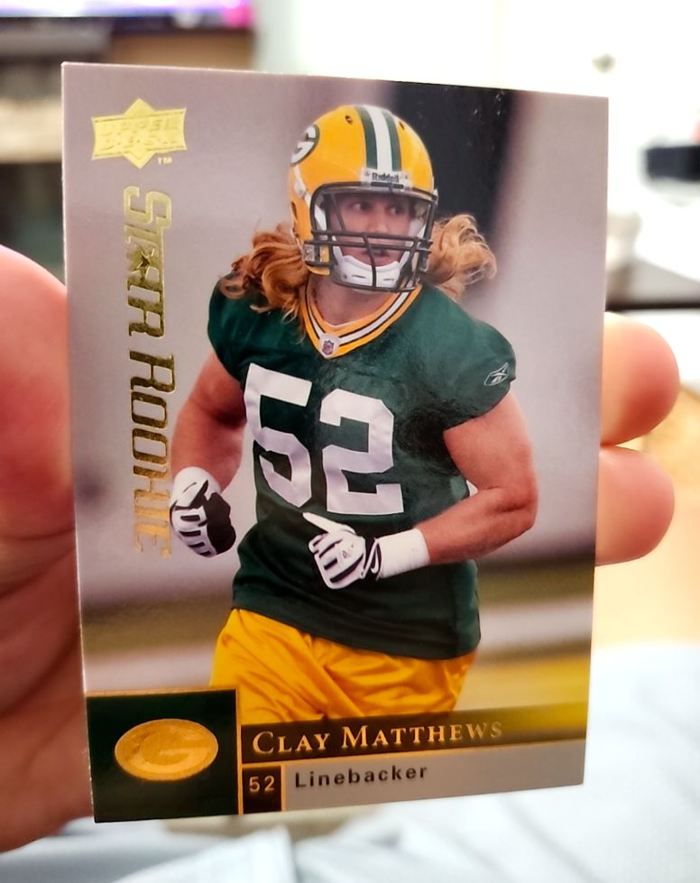 2009 Upper Deck #203 Clay Matthews Star Rookie — front