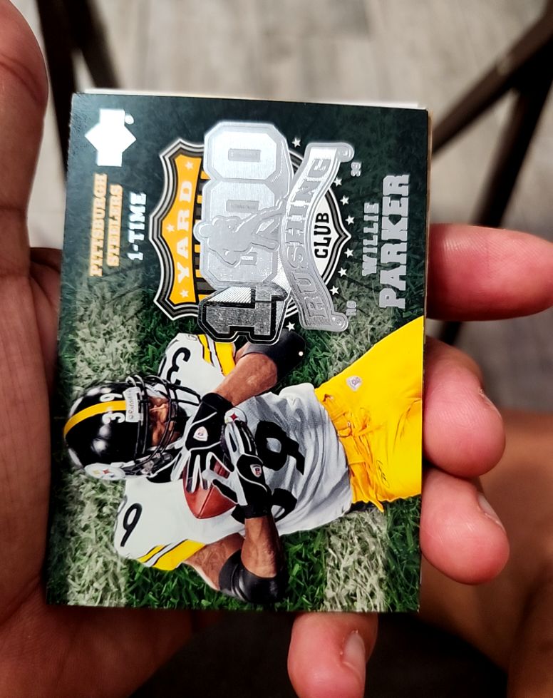 2006 Upper Deck 1000 Yard Rushing Club #1KR-WP Willie Parker — front