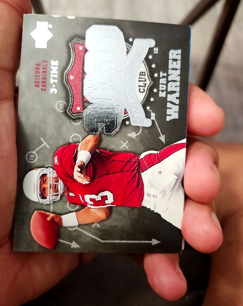 2006 Upper Deck 3000 Yard Passing Club #3KP-KW Kurt Warner — front