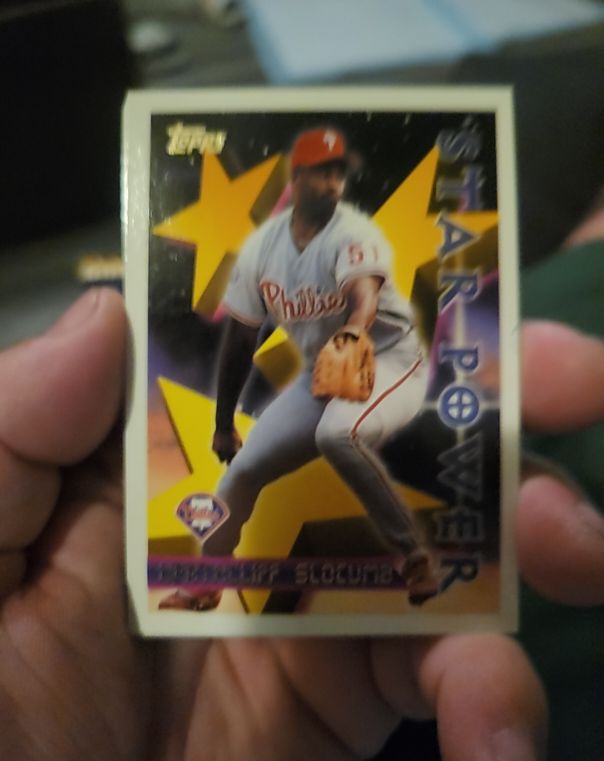 1996 Topps Star Power #11 Heathcliff Slocumb — front