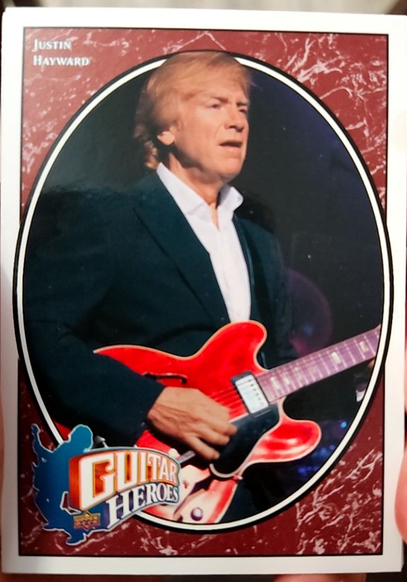 2008 Upper Deck Heroes #256 Justin Hayward — front