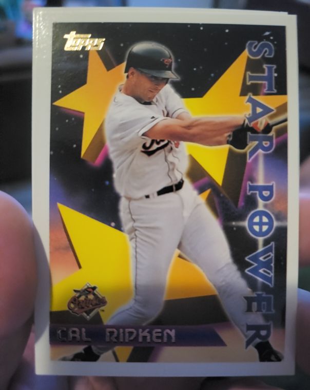 1996 Topps Star Power #222 Cal Ripken — front