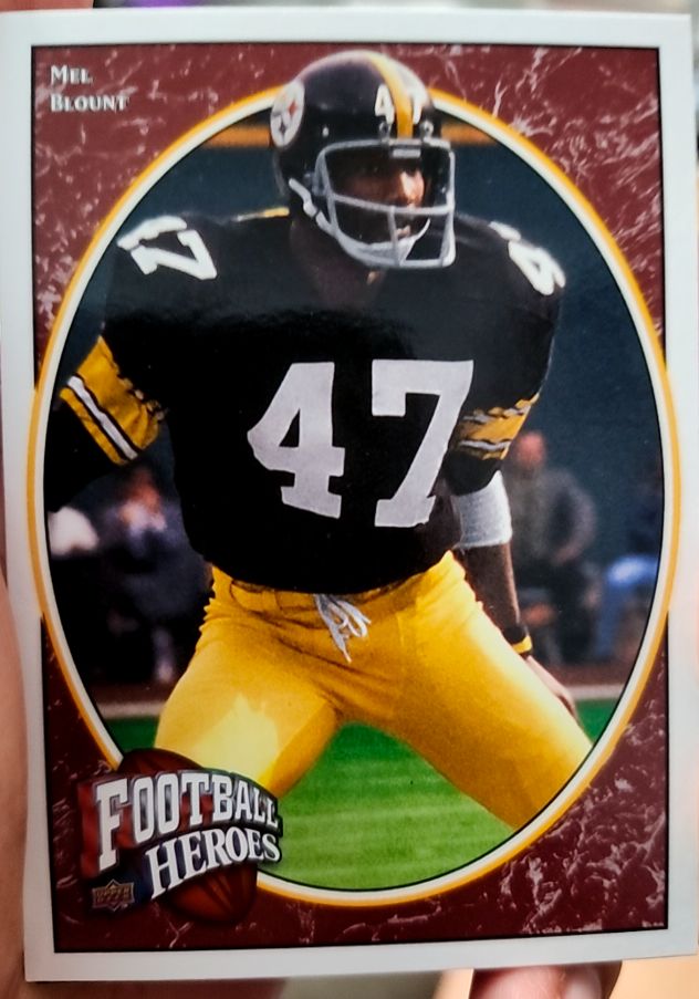 2008 Upper Deck Heroes #221 Mel Blount — front