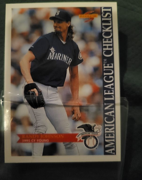 1996 Score #512 Randy Johnson — front