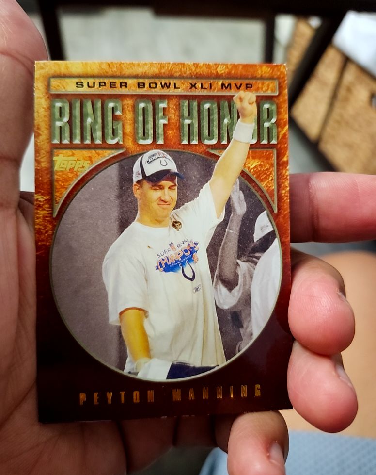 2006 Topps Ring of Honor #RH41-PM Peyton Manning — front