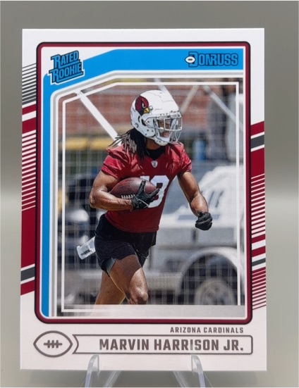 2024 Panini Donruss #393 Marvin Harrison Jr. — front