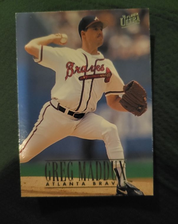 1996 Fleer Ultra #160 Greg Maddux — front