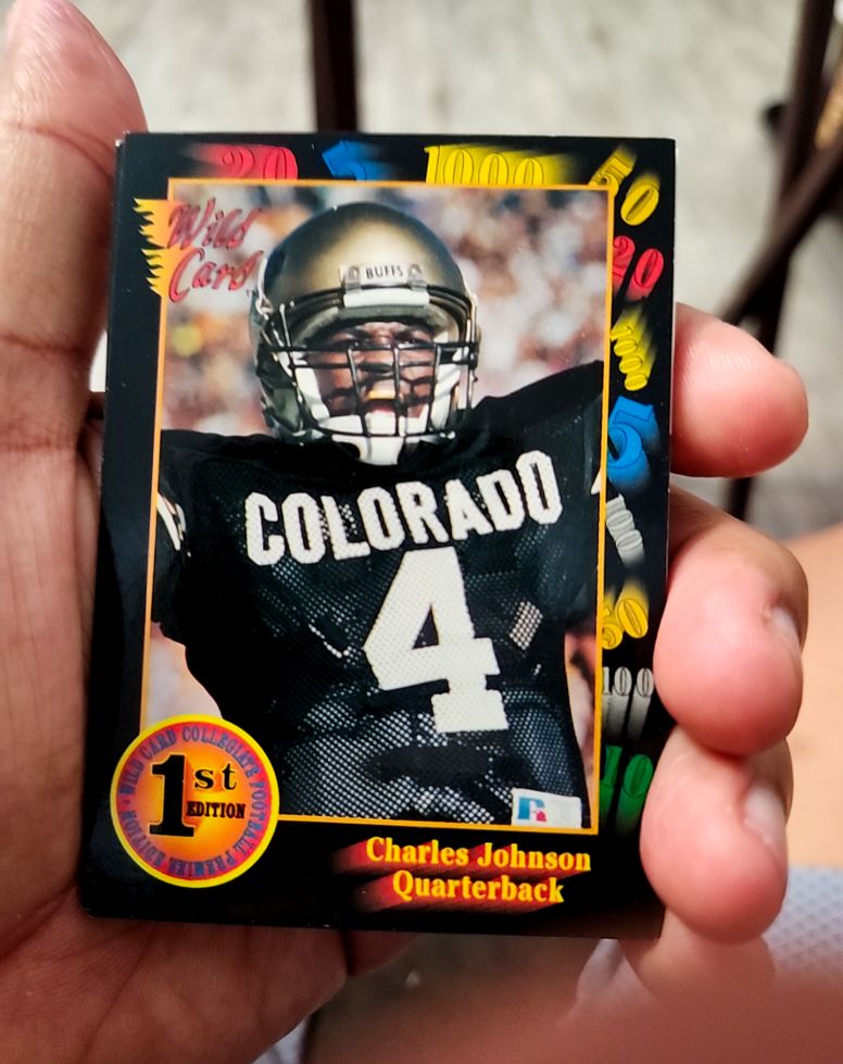 1991 Wild Card Draft #118 Charles Johnson — front