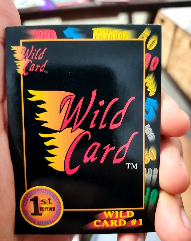 1991 Wild Card 1st Edition #1 Wild Card — front