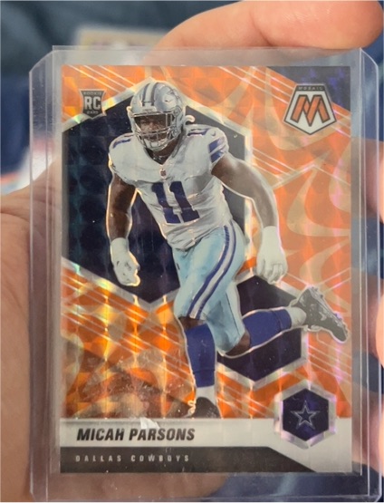 2021 Panini Mosaic #362 Micah Parsons — front