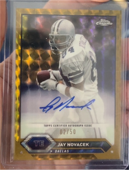 2023 Topps Composite Chrome #TCA-JN Jay Novacek — front