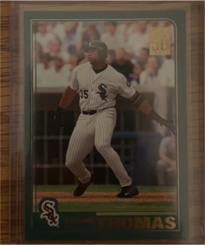 2001 Topps #240 Frank Thomas — front