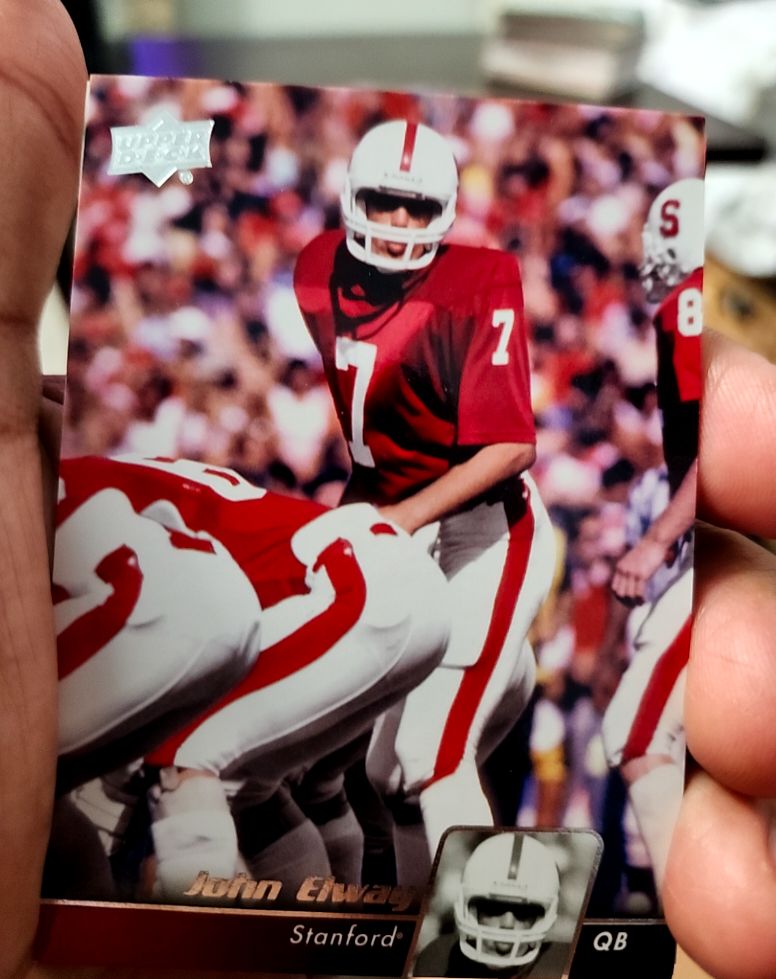 1991 Upper Deck #7 John Elway — front
