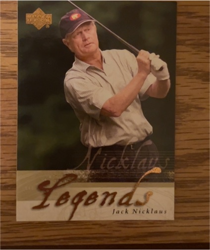 2002 Upper Deck Golf Legends #50 Jack Nicklaus — front