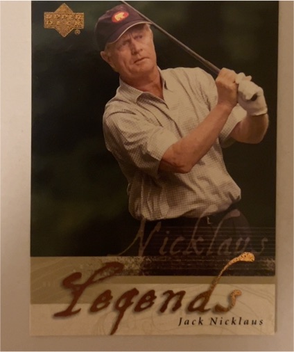 2002 Upper Deck Golf Legends #50 Jack Nicklaus — front