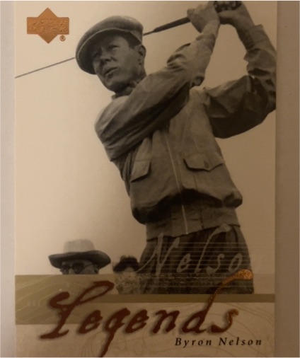 2002 Upper Deck #52 Byron Nelson — front