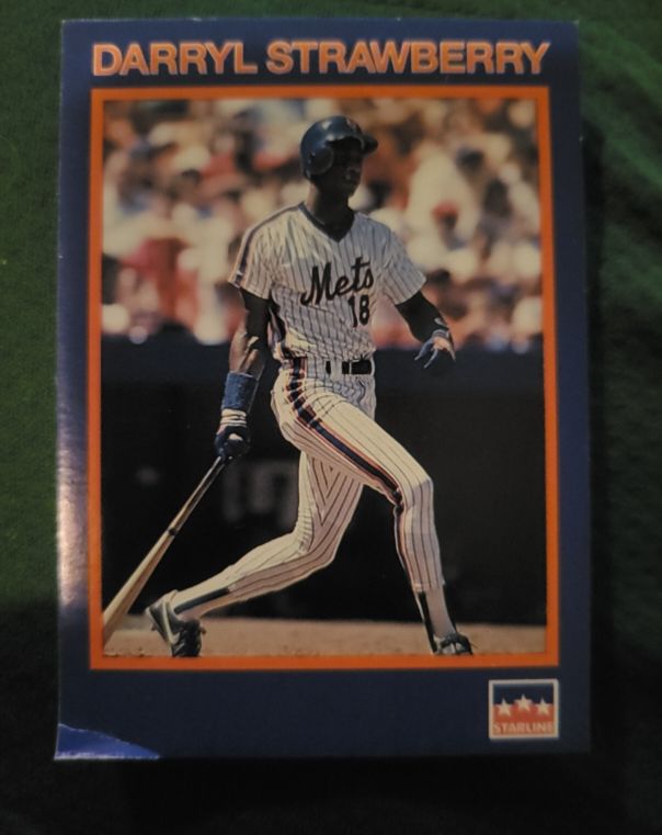 1990 Starline #21 Darryl Strawberry — front