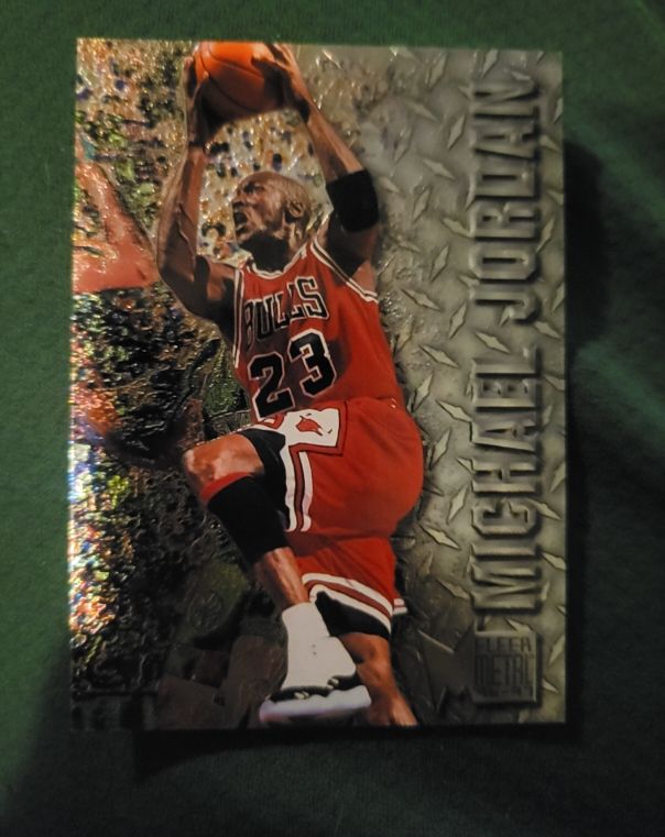 1996-97 Fleer Metal #11 Michael Jordan — front