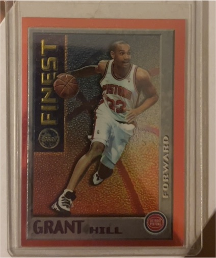 1995-96 Topps Finest Mystery #M2 Grant Hill — front