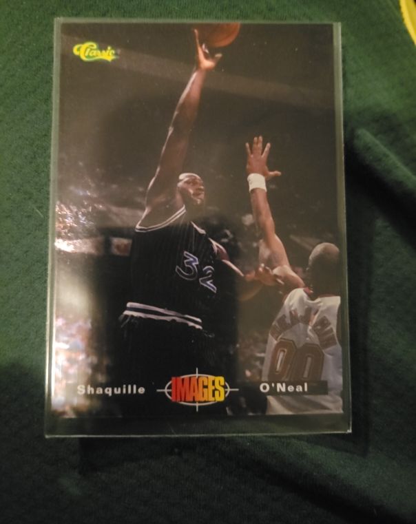 1995 Classic Images #POY4 Shaquille O'Neal — front