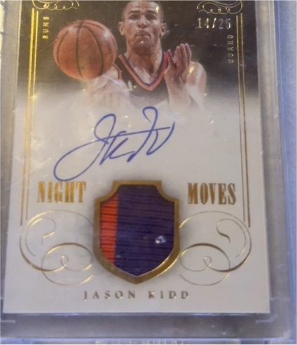 2013-14 Panini National Treasures Night Moves #Jason Kidd — front