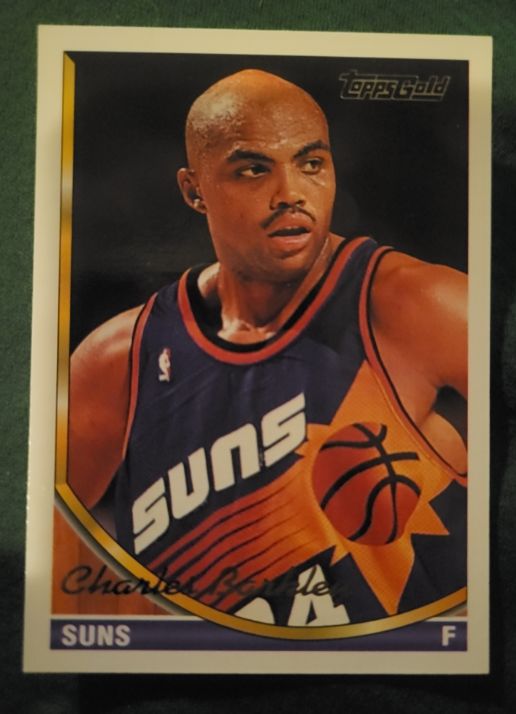 1993-94 Topps Gold #373 Charles Barkley — front