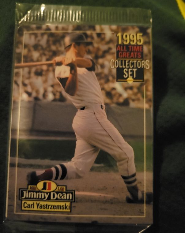 1995 Jimmy Dean All Time Greats Collectors Set Carl Yastrzemski — front