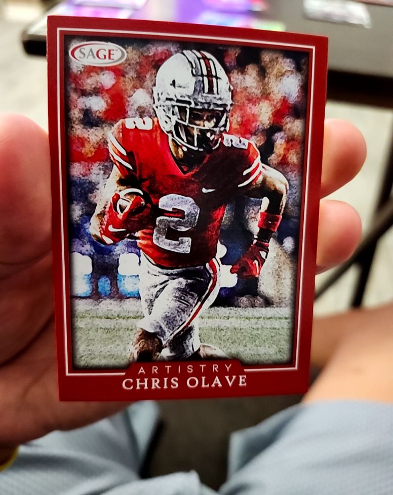 2022 Sage Artistry #ART-CO Chris Olave — front