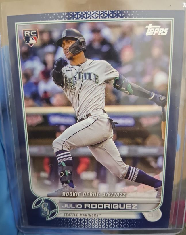 2022 Topps Update Series Rookie Debut #US97 Julio Rodriguez — front