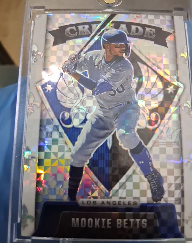 2022 Panini Chronicles Crusade Building Blocks #25 Mookie Betts — front