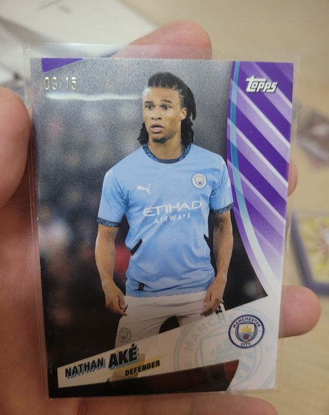2024 Topps Blue Moon #09/15 Nathan Aké — front