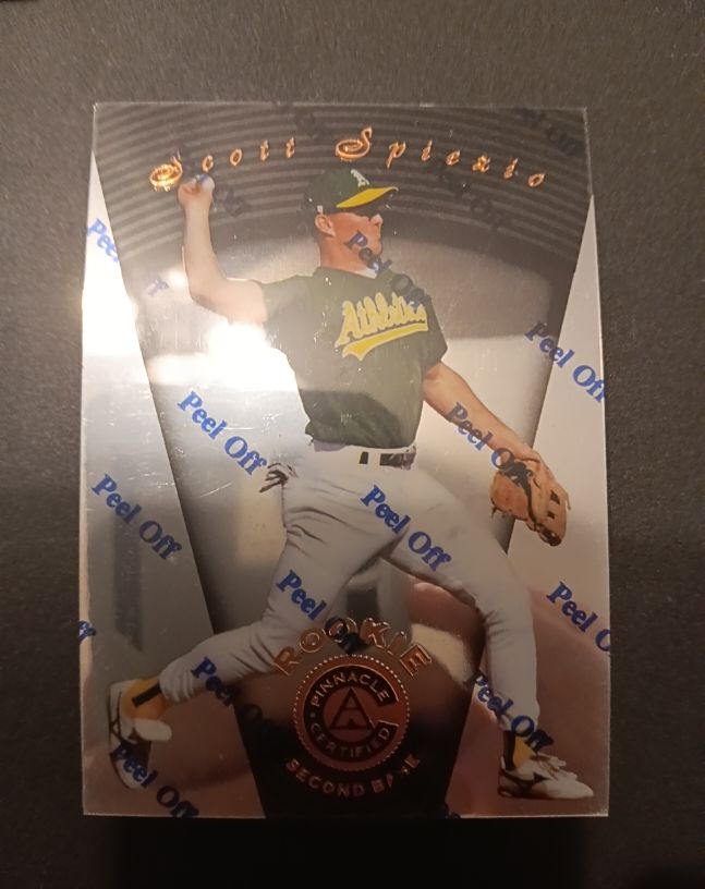 1997 Pinnacle Certified #128 Scott Spiezio — front