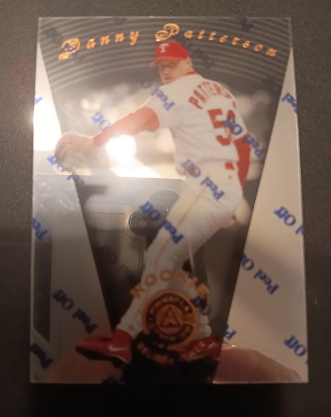 1997 Pinnacle Certified #50 Danny Patterson — front