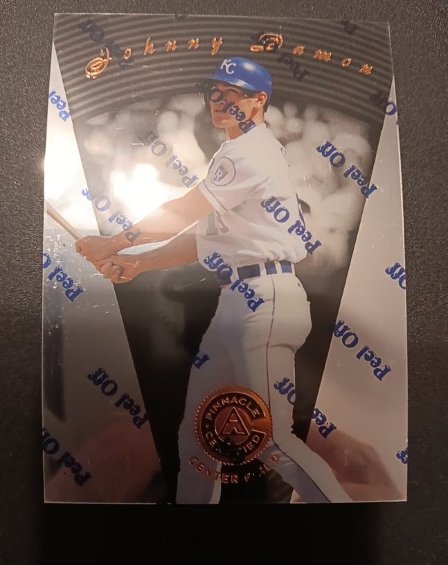 1997 Pinnacle Certified Center Field Johnny Damon — front
