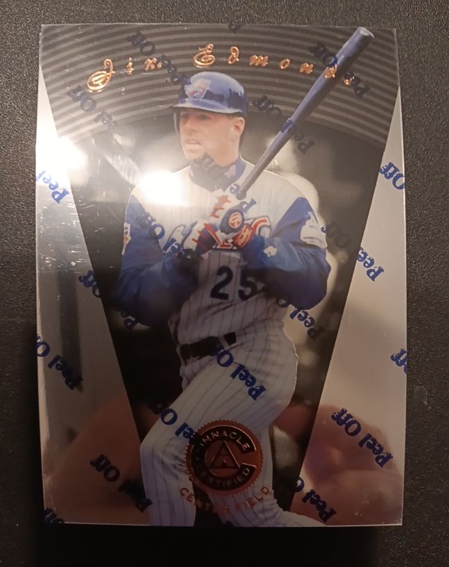 1997 Pinnacle Certified #100 Jim Edmonds — front