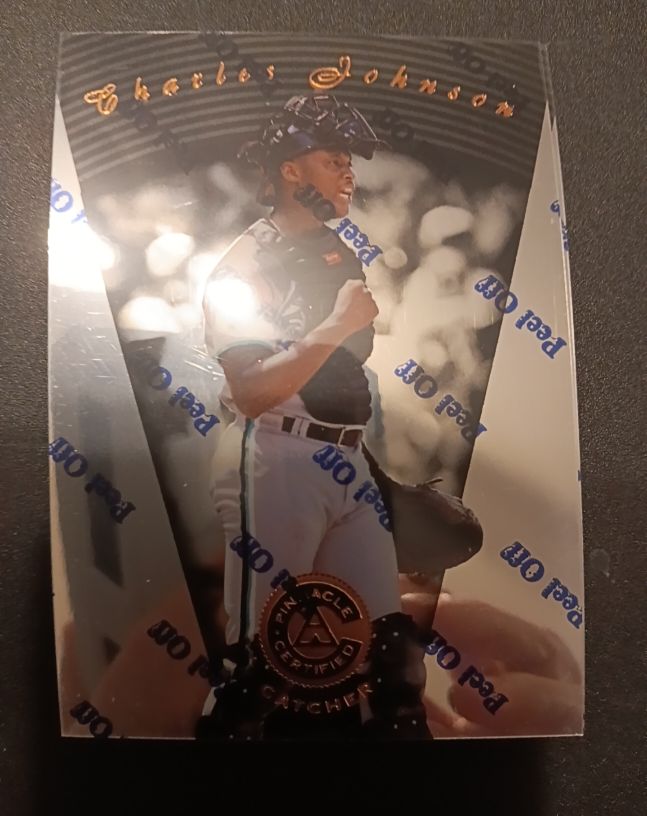 1997 Pinnacle Certified #99 Charles Johnson — front