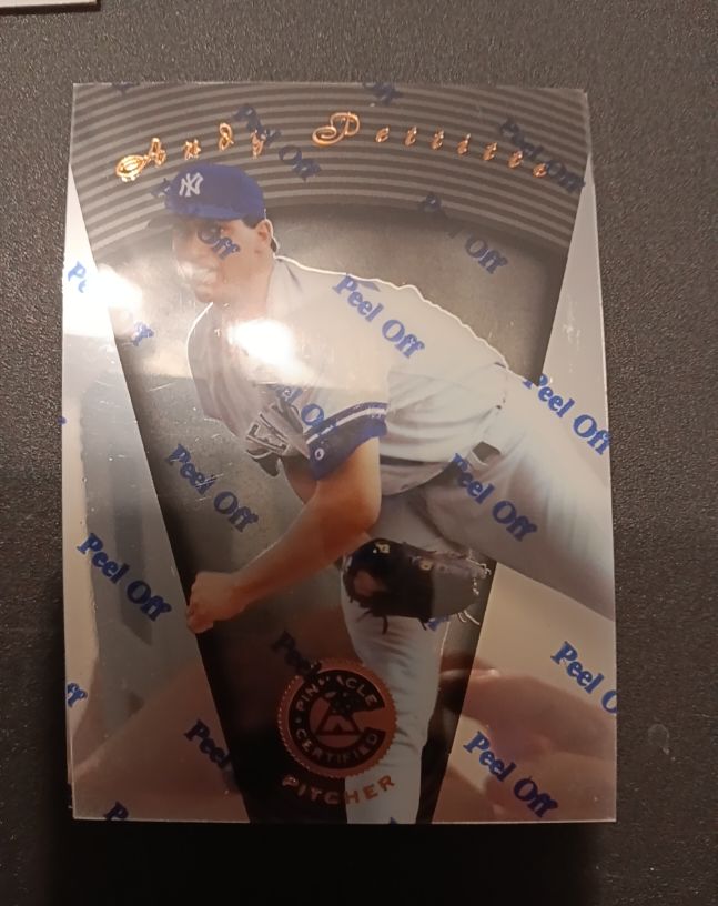 1997 Pinnacle Certified #92 Andy Pettitte — front