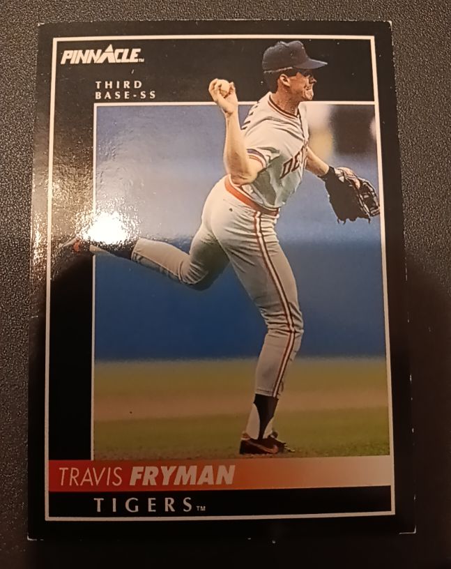 1992 Pinnacle #110 Travis Fryman — front