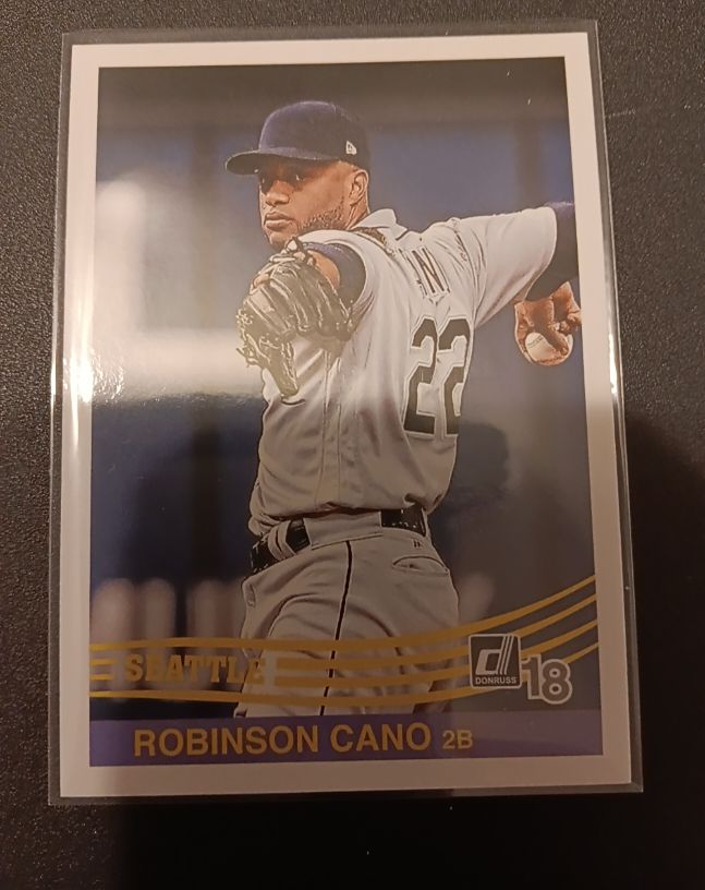 2018 Donruss #261 Robinson Cano — front