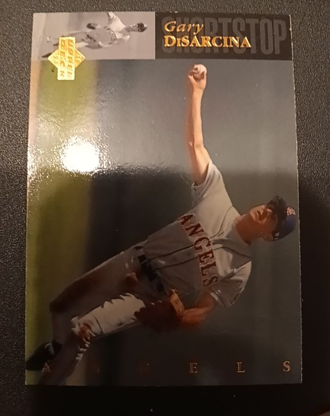 1994 Upper Deck #165 Gary DiSarcina — front