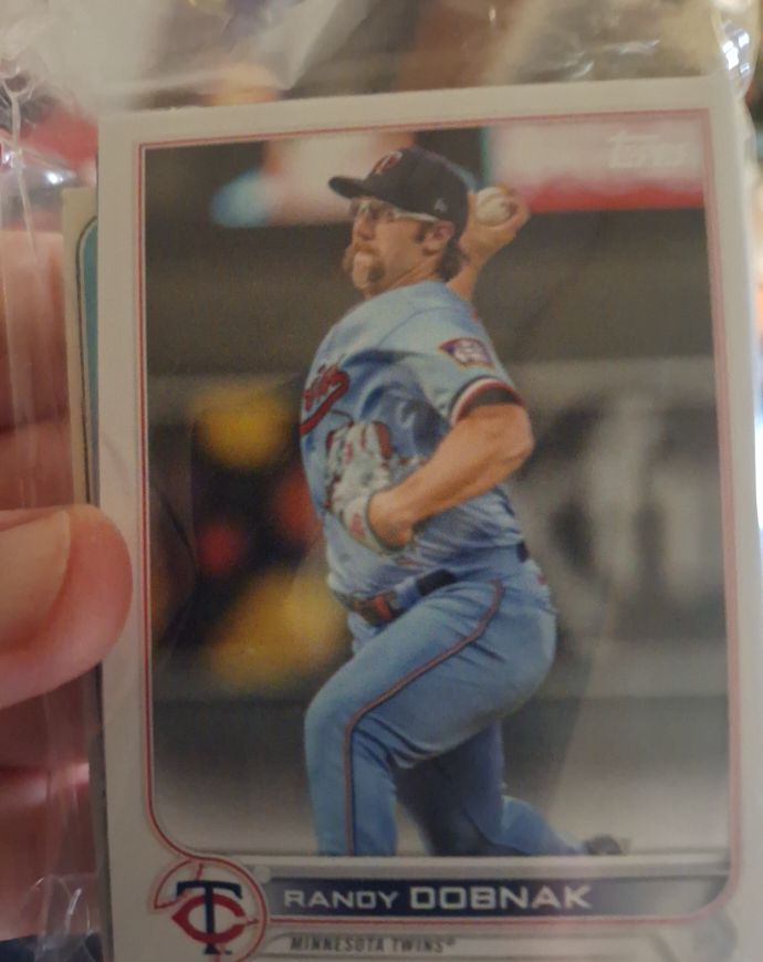 2022 Topps Series 2 #451 Randy Dobnak — front