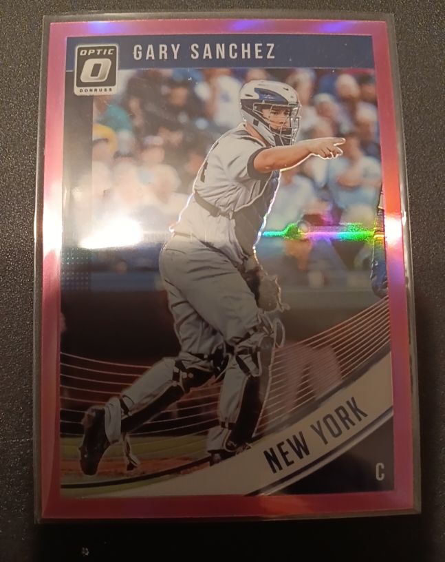2018 Donruss Optic #116 Gary Sanchez — front