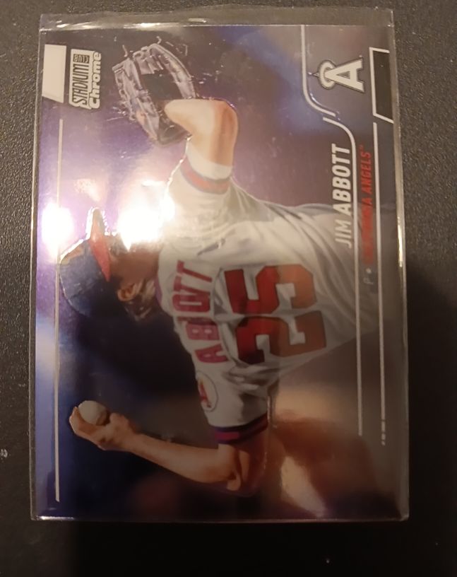 2022 Topps Stadium Club Chrome #67 Jim Abbott — front