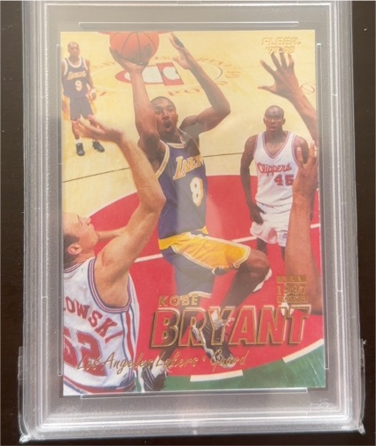 1997-98 Fleer #50 Kobe Bryant — front