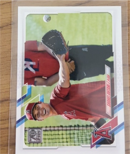 2021 Topps Update #US150b Shohei Ohtani — front