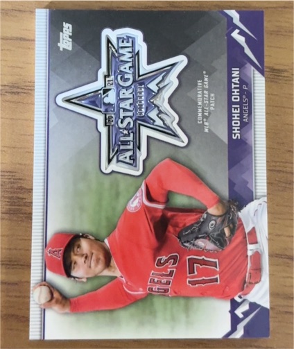 2021 Topps Update Series #ASGP-SHOHEI OHTANI MLB All-Star Game Sleeve Patch — front