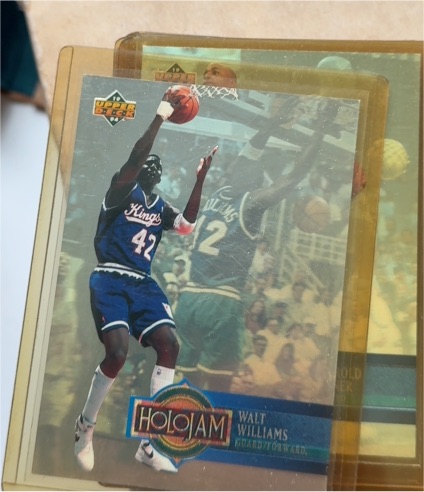 1994 Upper Deck Holojam #H37 Walt Williams — front
